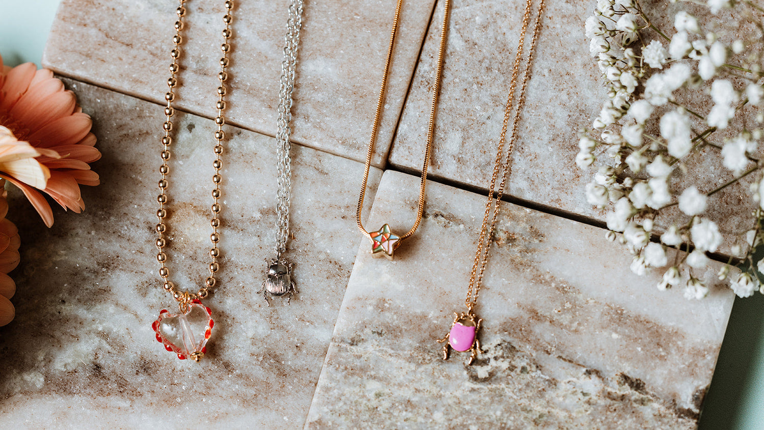 watermelon - necklace 