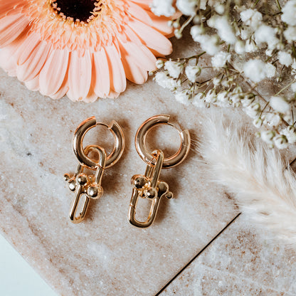 Chunky Link Hoops