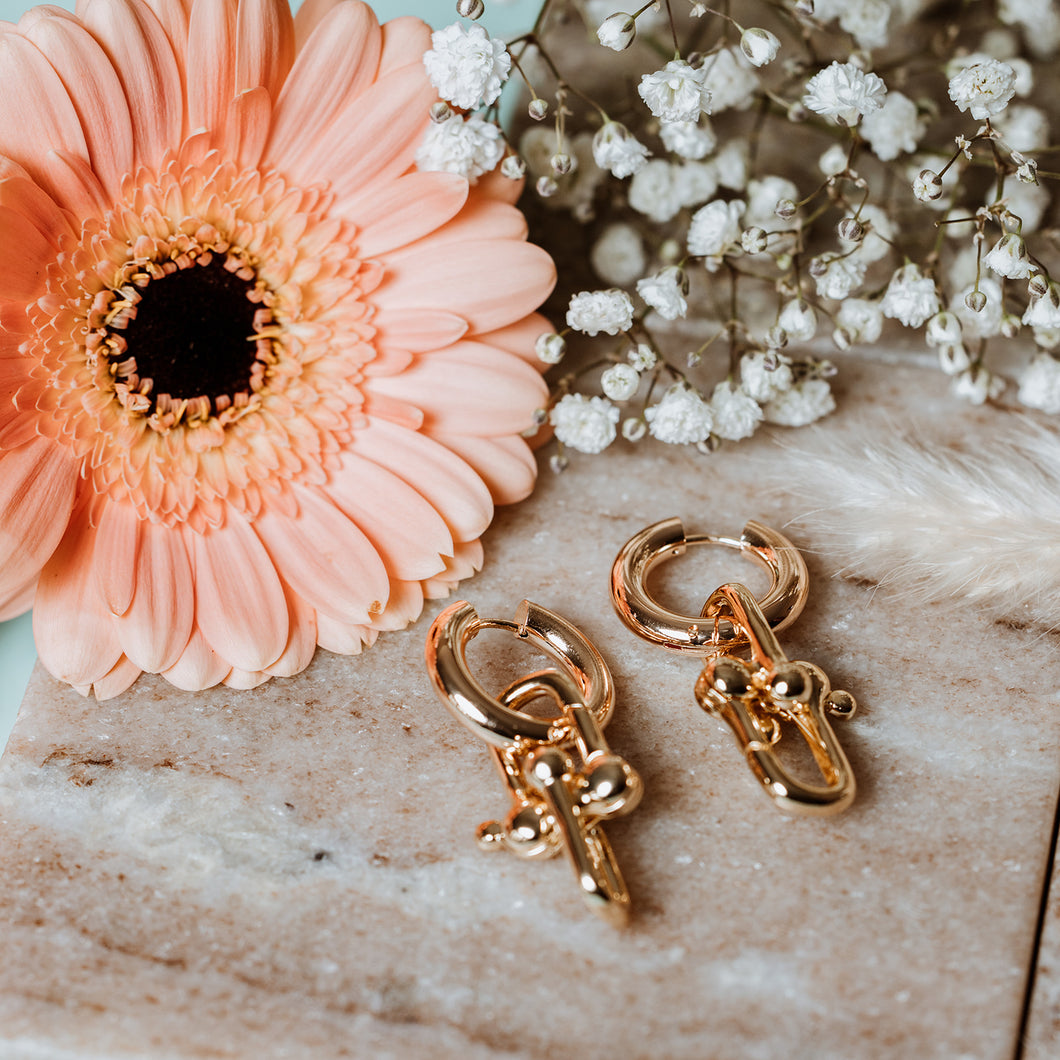 Chunky Link Hoops