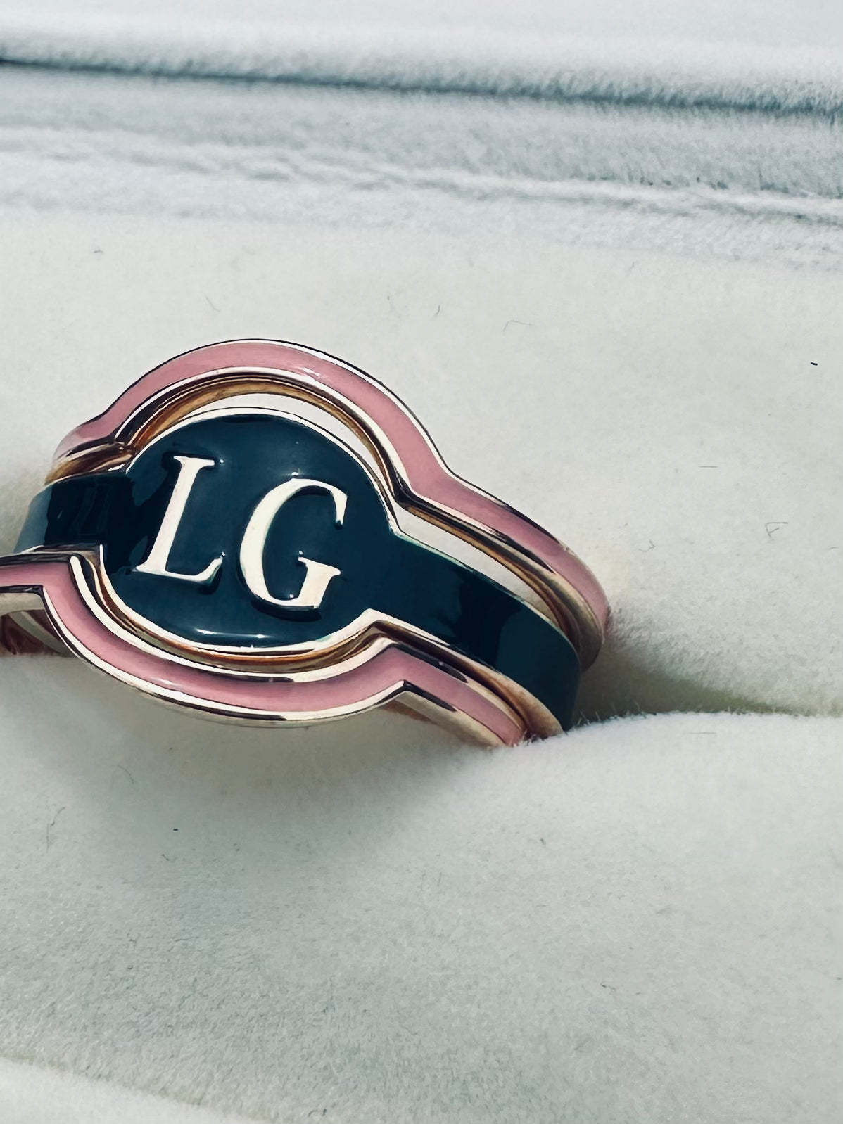 The Crest Monogram Ring