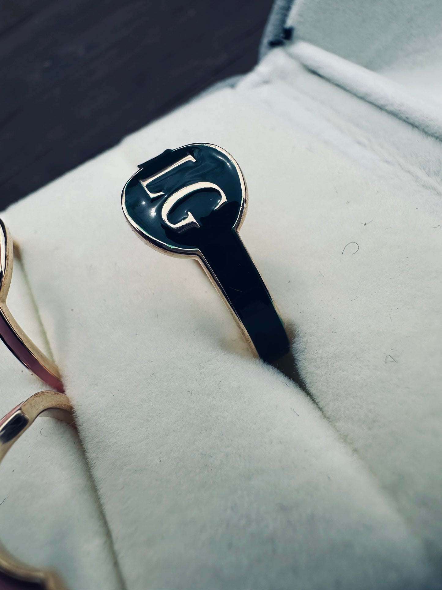 The Crest Monogram Ring
