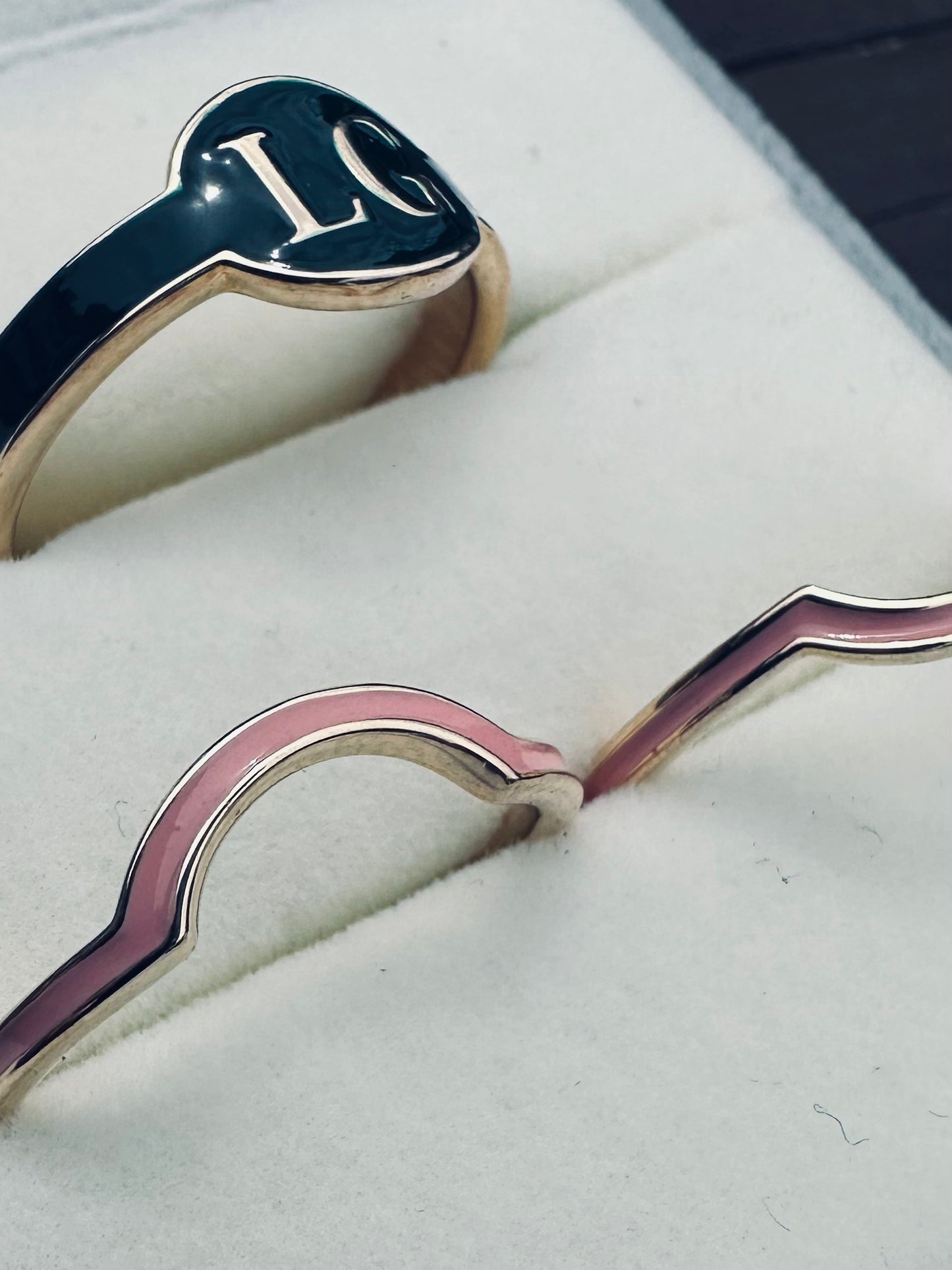 The Crest Monogram Ring