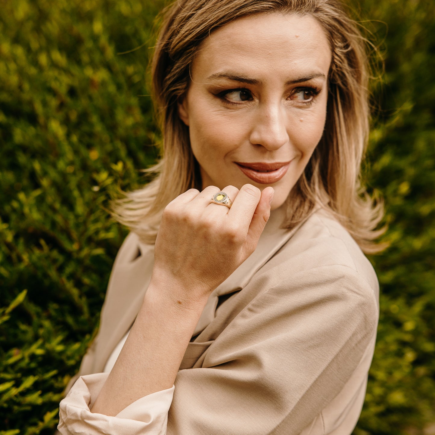 'When Life Gives You Lemons' Signet Ring