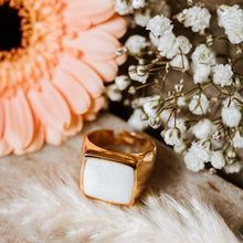 Load image into Gallery viewer, Enamel Signet Ring
