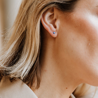 Micro Mini Stacker Studs - Silver/Gold