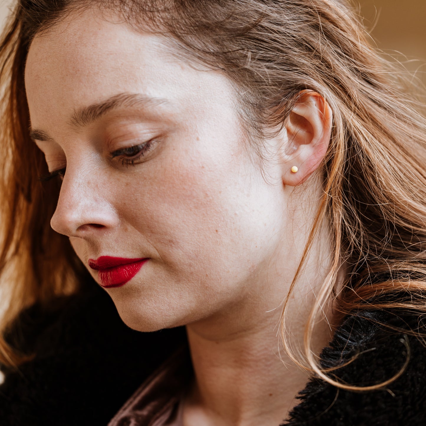 Micro Mini Stacker Studs - Silver/Gold