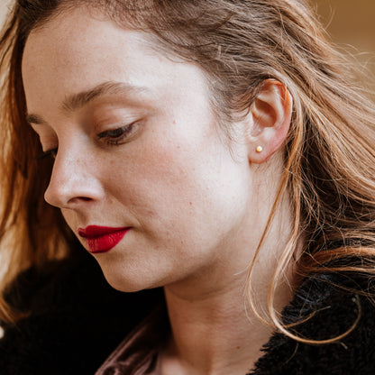 Micro Mini Stacker Studs - Silver/Gold