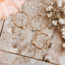Load image into Gallery viewer, Pastel enamel stacker rings
